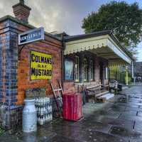 Buy canvas prints of Olde Station by Ian Mitchell