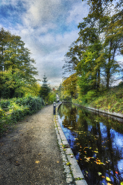 Canal Walk Picture Board by Ian Mitchell