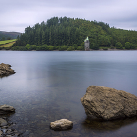 Buy canvas prints of Lake Vyrnwy  by Ian Mitchell