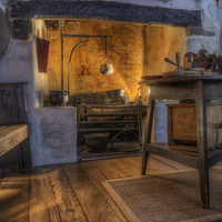 Buy canvas prints of  Olde Kitchen by Ian Mitchell
