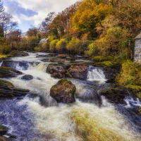 Buy canvas prints of Down By The River  by Ian Mitchell