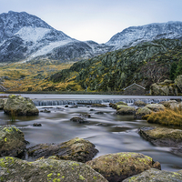 Buy canvas prints of  Tryfan  by Ian Mitchell