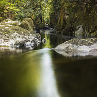 Buy canvas prints of Fairy Glen by Ian Mitchell