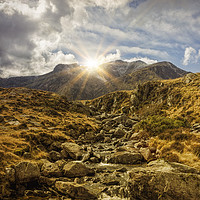 Buy canvas prints of Glyder Fawr by Ian Mitchell