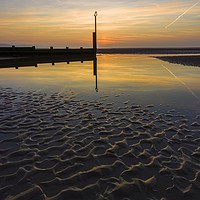 Buy canvas prints of Sunset Wales by Ian Mitchell