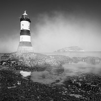 Buy canvas prints of Penmon Lighthouse by Ian Mitchell