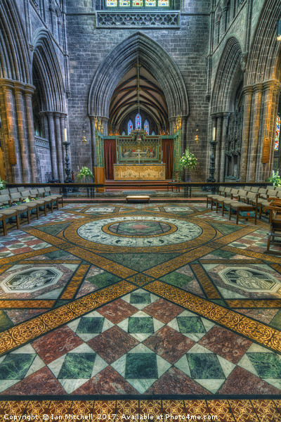 Chester Cathedral  Picture Board by Ian Mitchell