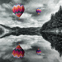 Buy canvas prints of Floating Dreams  by Ian Mitchell
