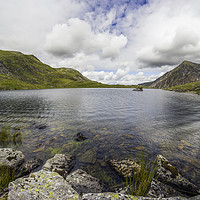 Buy canvas prints of Cwm Idwal by Ian Mitchell