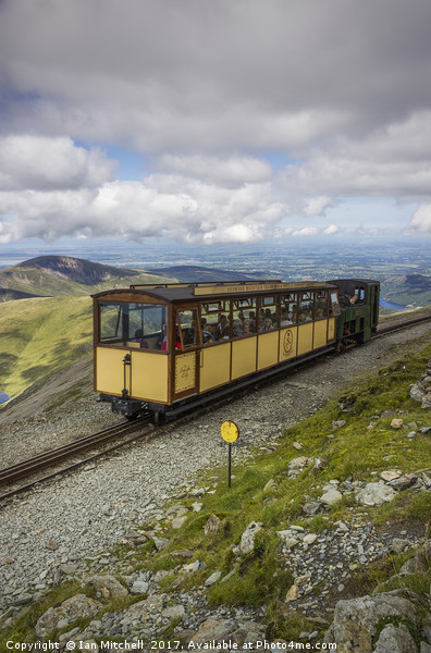 Train To Snowdon  Picture Board by Ian Mitchell