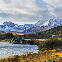 Buy canvas prints of Snowdon by Ian Mitchell