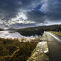 Buy canvas prints of Road To Llyn Padarn by Ian Mitchell