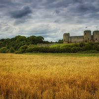 Buy canvas prints of Rhuddlan Castle by Ian Mitchell