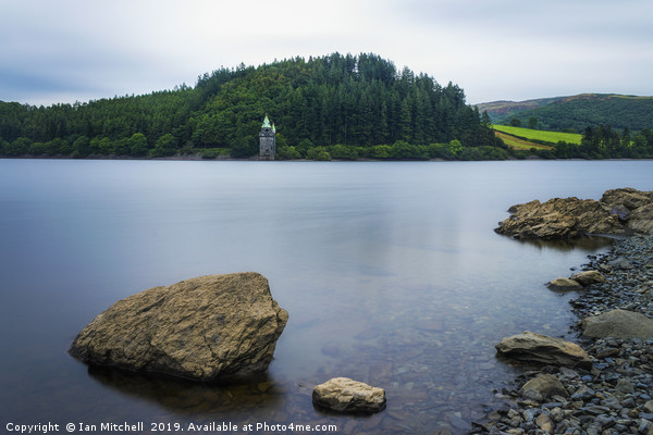Lake Vyrnwy Picture Board by Ian Mitchell