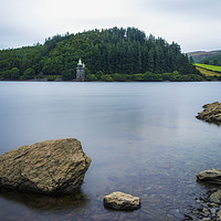 Buy canvas prints of Lake Vyrnwy by Ian Mitchell