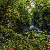 Buy canvas prints of Fairy Glen by Ian Mitchell