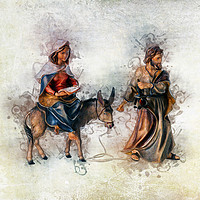Buy canvas prints of Bethlehem Voyage by Ian Mitchell