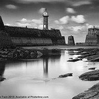 Buy canvas prints of Reflections in Whitby by Matthew Train