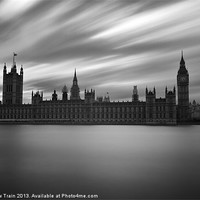 Buy canvas prints of Moody Parliament by Matthew Train