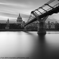 Buy canvas prints of St Pauls Cathedral by Matthew Train