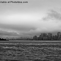 Buy canvas prints of Stormy Cities by Stuart Vivian