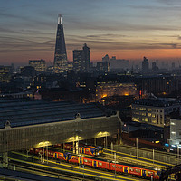 Buy canvas prints of City Sunrise - London by Nick Hillman