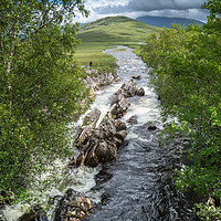 Buy canvas prints of Rannoch Moor, Scotland by Nick Hillman