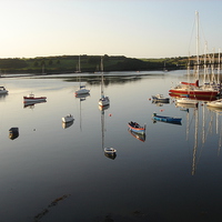 Buy canvas prints of  Harbour view Kinsale by Rob Washington