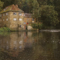 Buy canvas prints of  Durham river walk by Rob Washington