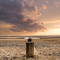 Buy canvas prints of lonely beach by dave mcnaught