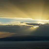 Buy canvas prints of La Gomera Sunset by Tenerife Memoriez