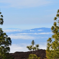 Buy canvas prints of La Gomera Peak by Tenerife Memoriez