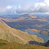 Buy canvas prints of View from Snowdon by Rachel & Martin Pics
