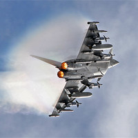 Buy canvas prints of Typhoon in its own cloud by Rachel & Martin Pics