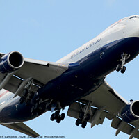 Buy canvas prints of British Airways Boeing 747 Jumbo Jet by Keith Campbell