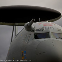 Buy canvas prints of AWACS by Keith Campbell