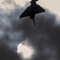 Buy canvas prints of Typhoon rocket by Keith Campbell