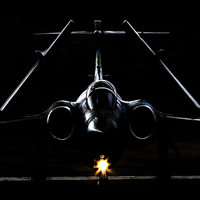 Buy canvas prints of  Buccaneer in the Shadows. by Keith Campbell