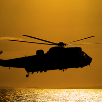 Buy canvas prints of  Sunset Seaking  by Keith Campbell