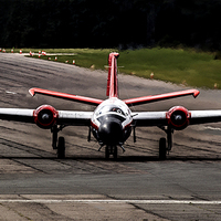 Buy canvas prints of  Canberra WT333. by Keith Campbell