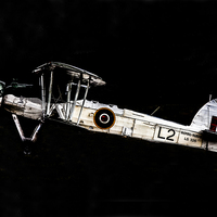 Buy canvas prints of Fairey Swordfish LS326 - colour version by Keith Campbell