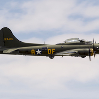 Buy canvas prints of  B-17 Memphis Belle by Keith Campbell