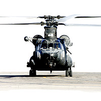 Buy canvas prints of Special Forces MH-47 Chinook by Keith Campbell