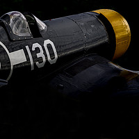 Buy canvas prints of US Navy Vought F-4U Corsair by Keith Campbell