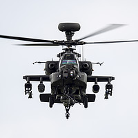 Buy canvas prints of British Army AH-64 Apache by Keith Campbell