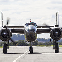 Buy canvas prints of B-25 Mitchell by Keith Campbell