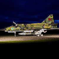 Buy canvas prints of SAAB Viggen. by Keith Campbell