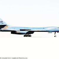 Buy canvas prints of USAF B-1B Lancer by Keith Campbell