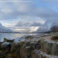Buy canvas prints of Ersfjord by Brian Macdonald