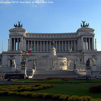 Buy canvas prints of Altare Della Patria by Brian Macdonald